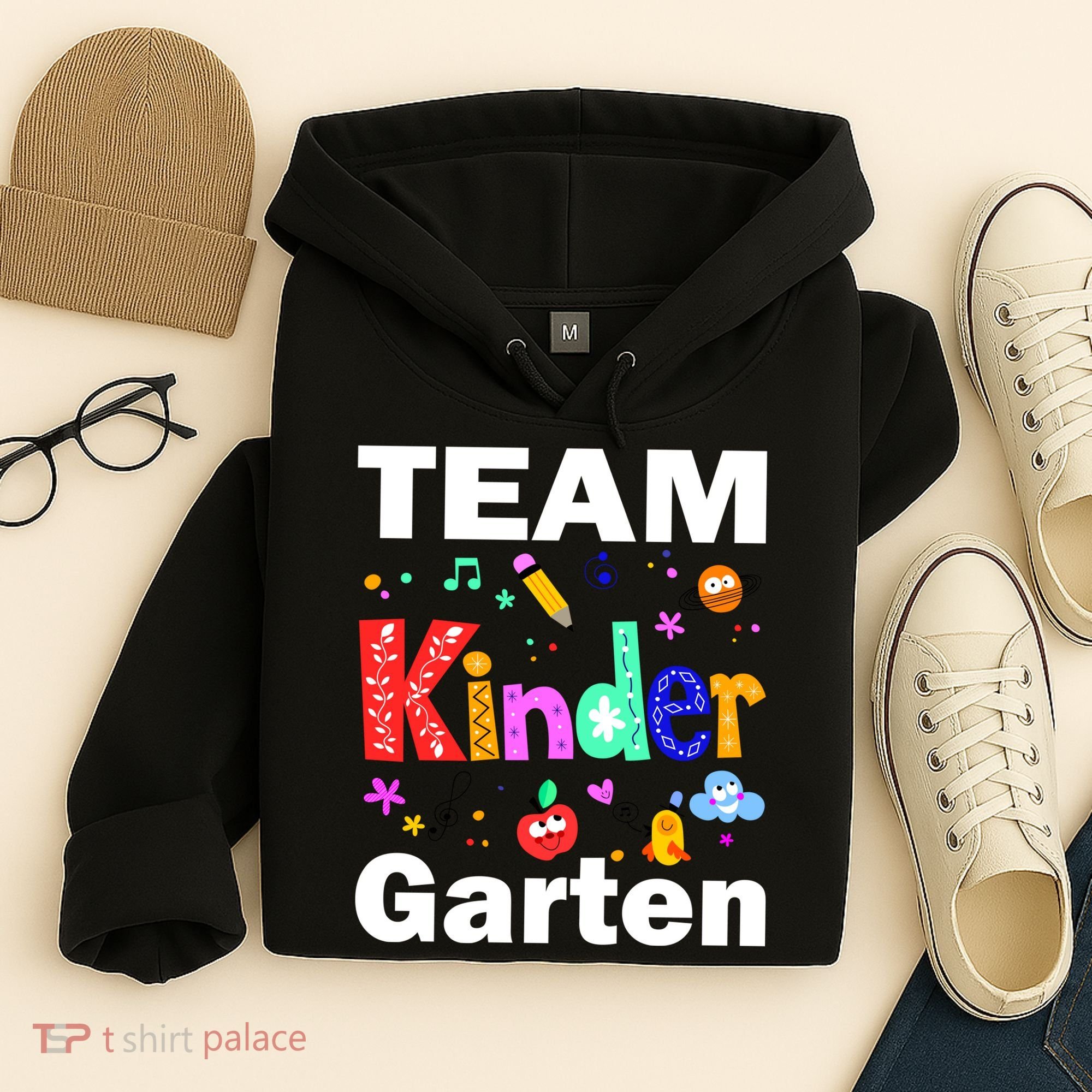 Team Kindergarten Teacher Hoodie