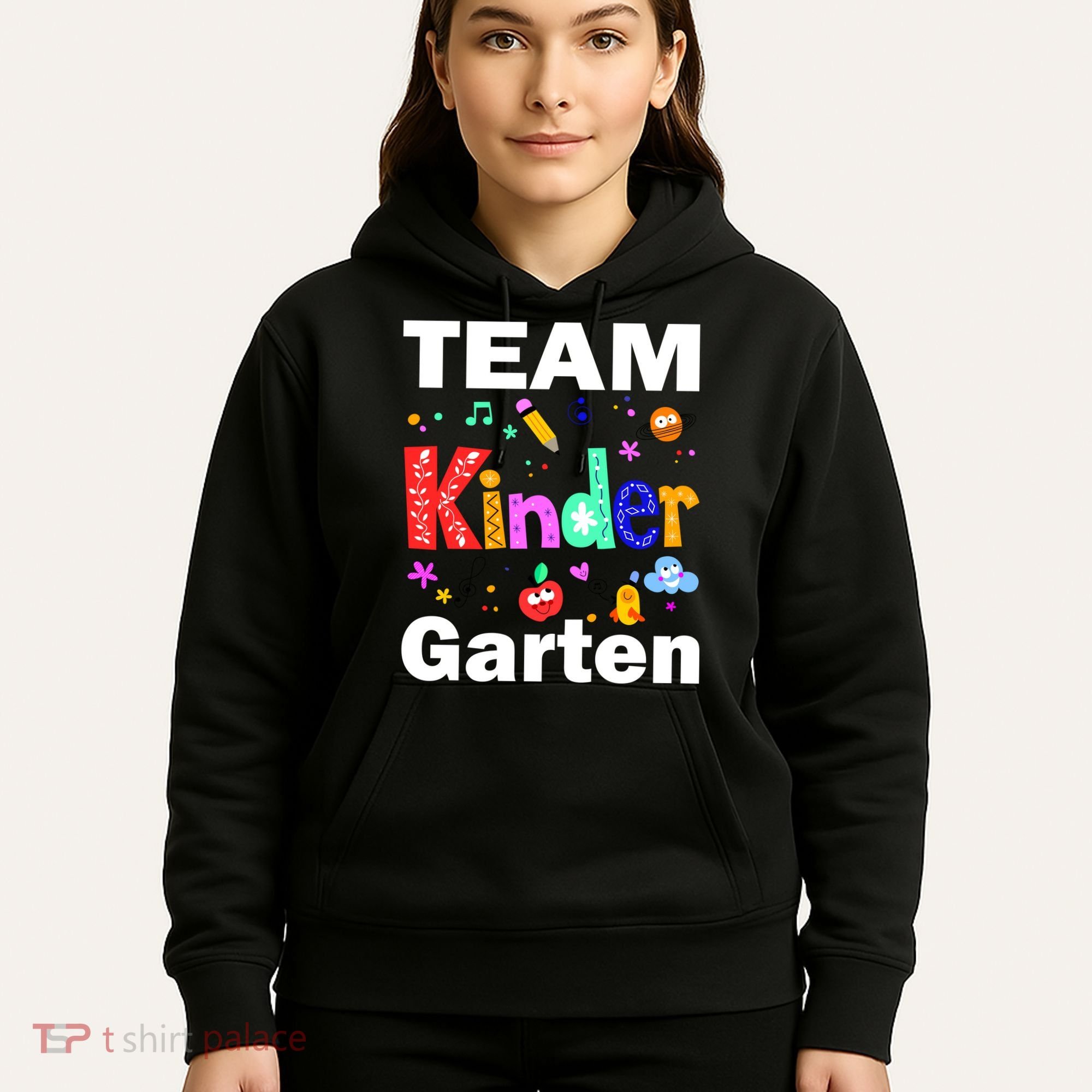 Team Kindergarten Teacher Hoodie
