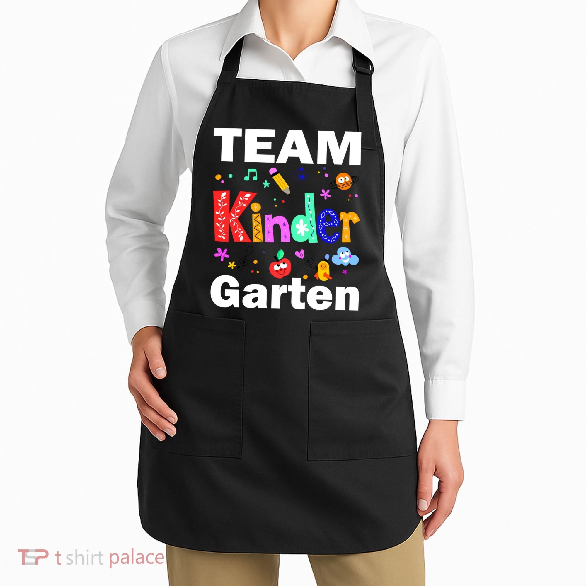 Team Kindergarten Teacher Apron