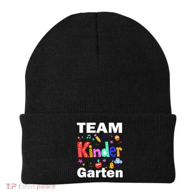 Team Kindergarten Teacher Beanie