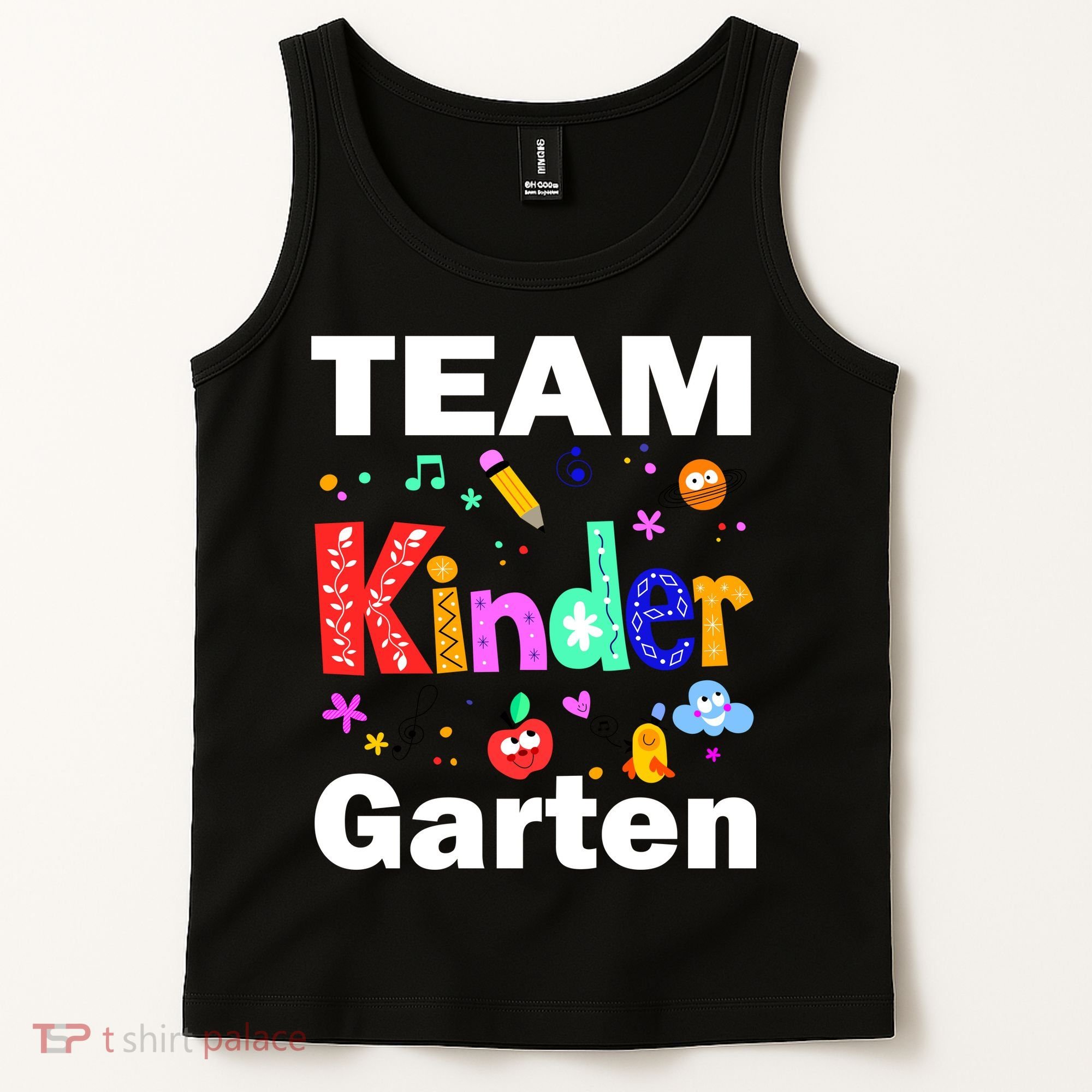 Team Kindergarten Teacher Tank Top
