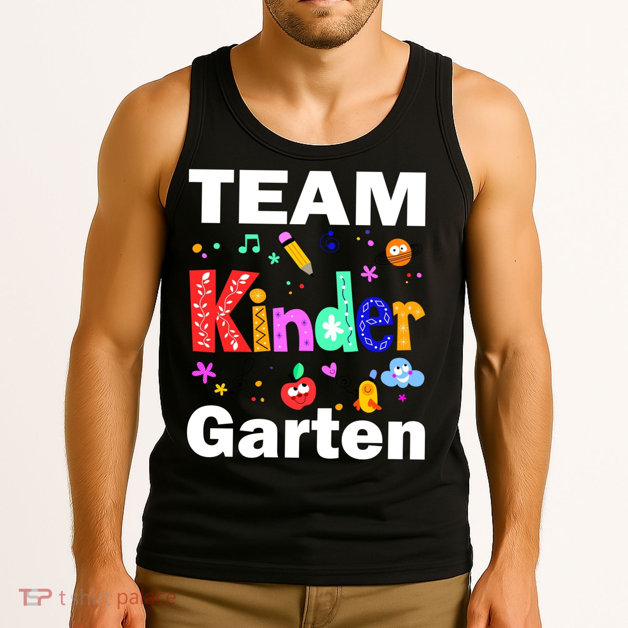 Team Kindergarten Teacher Tank Top
