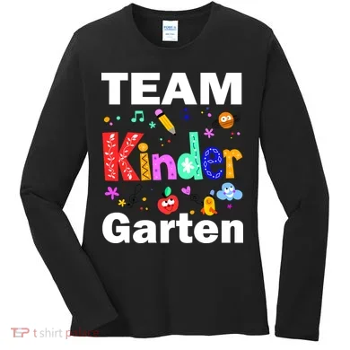 Team Kindergarten Teacher Women's Long Sleeve Shirt