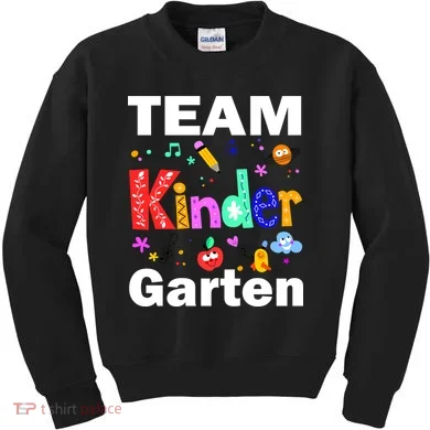 Team Kindergarten Teacher Kids Sweatshirt