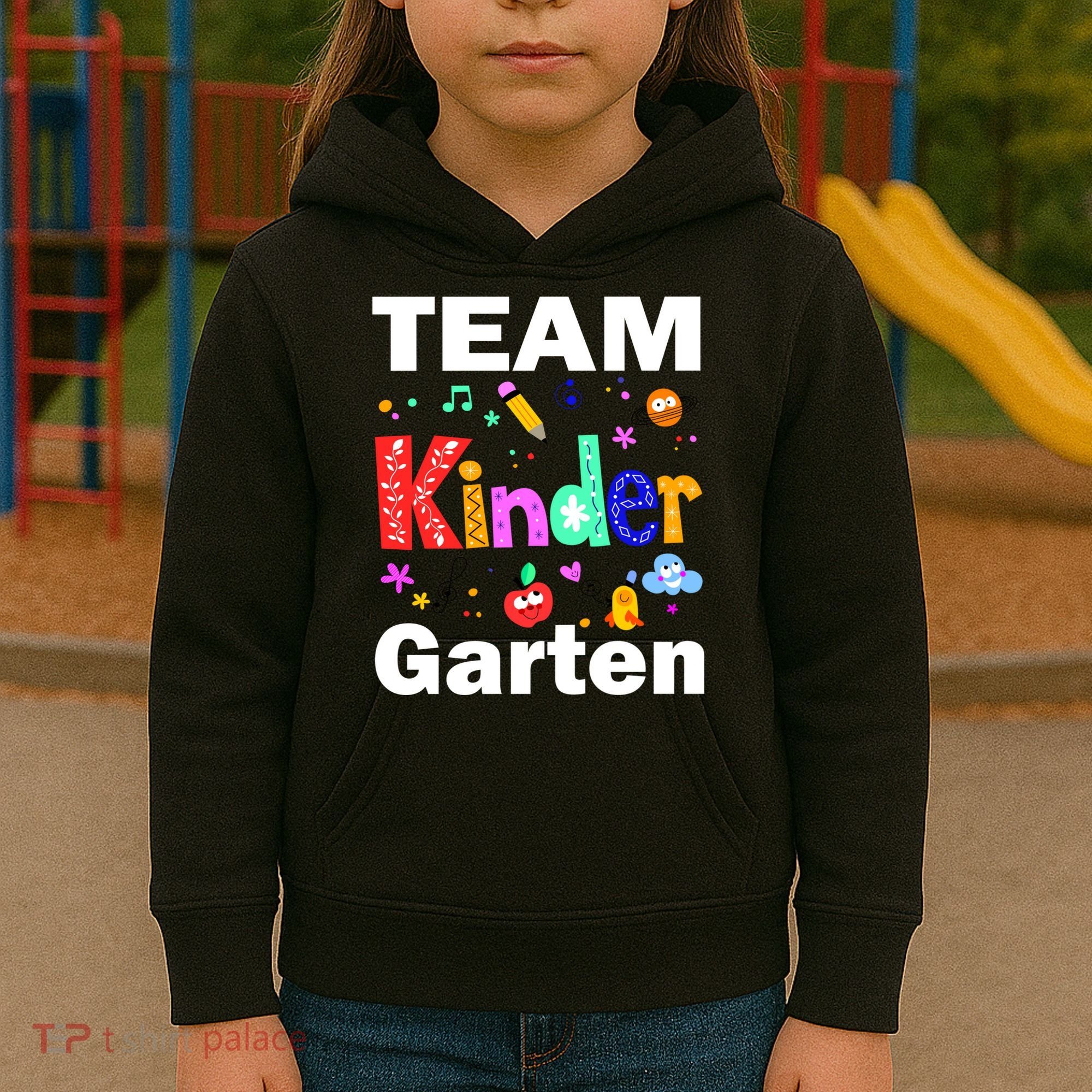 Team Kindergarten Teacher Kids Hoodie
