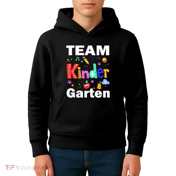 Team Kindergarten Teacher Kids Hoodie