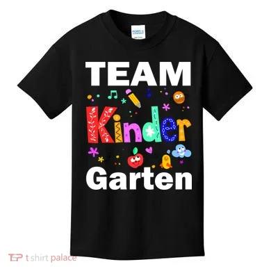 Team Kindergarten Teacher Kids T-Shirt