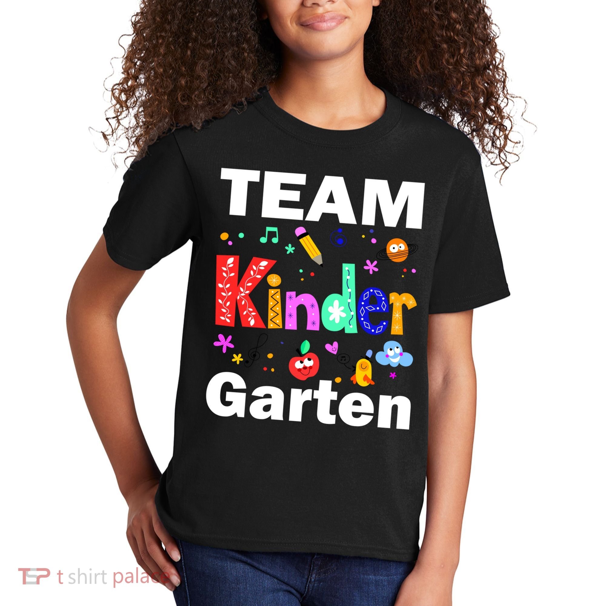 Team Kindergarten Teacher Kids T-Shirt