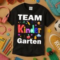 Team Kindergarten Teacher Kids T-Shirt thumb 3