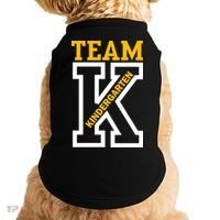 Team Kindergarten Teacher Logo Doggie Tank thumb 0
