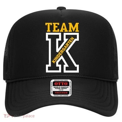 Team Kindergarten Teacher Logo Hat