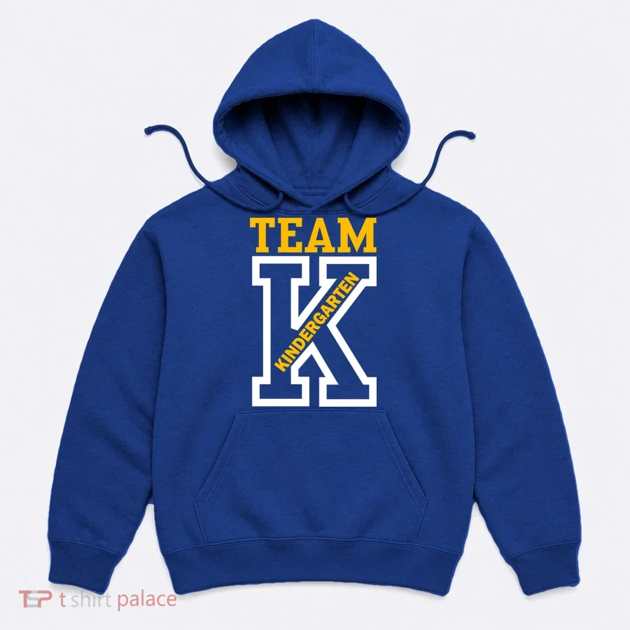 Team Kindergarten Teacher Logo Hoodie
