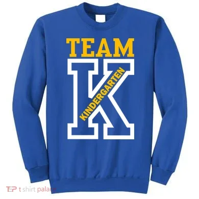 Team Kindergarten Teacher Logo Sweatshirt