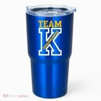Team Kindergarten Teacher Logo Tumbler thumb 0