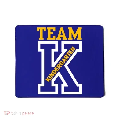 Team Kindergarten Teacher Logo Mousepad