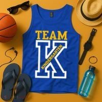 Team Kindergarten Teacher Logo Tank Top thumb 4