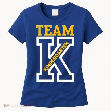 Team Kindergarten Teacher Logo Women's T-Shirt