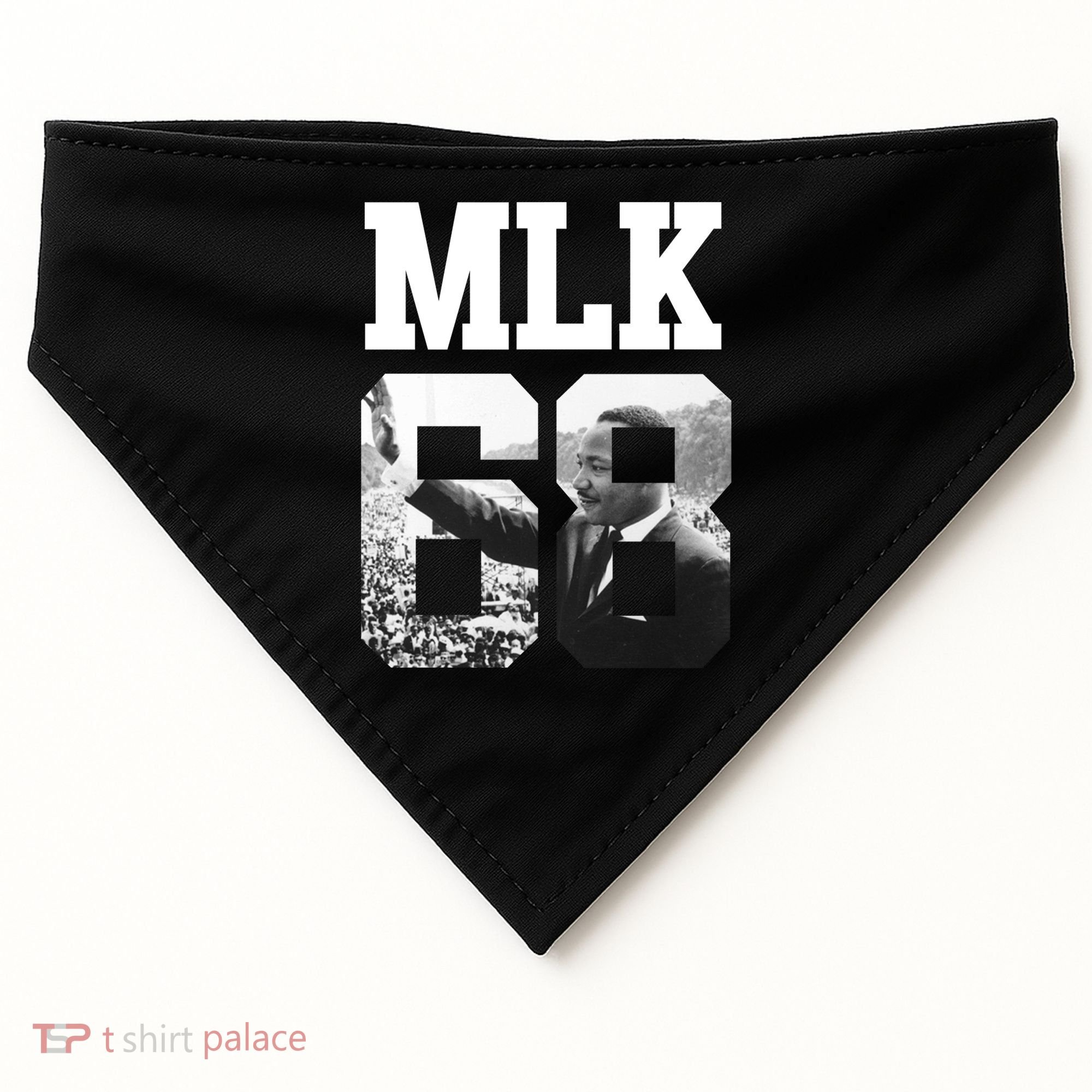 Team MLK 68 Martin Luther King USA-Made Doggie Bandana