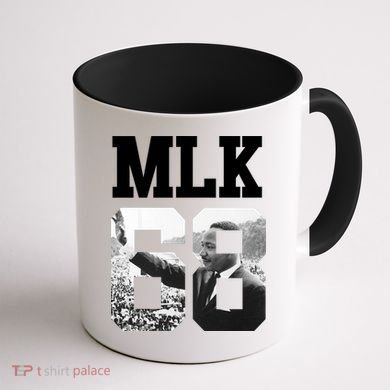 Team MLK 68 Martin Luther King Coffee Mug back