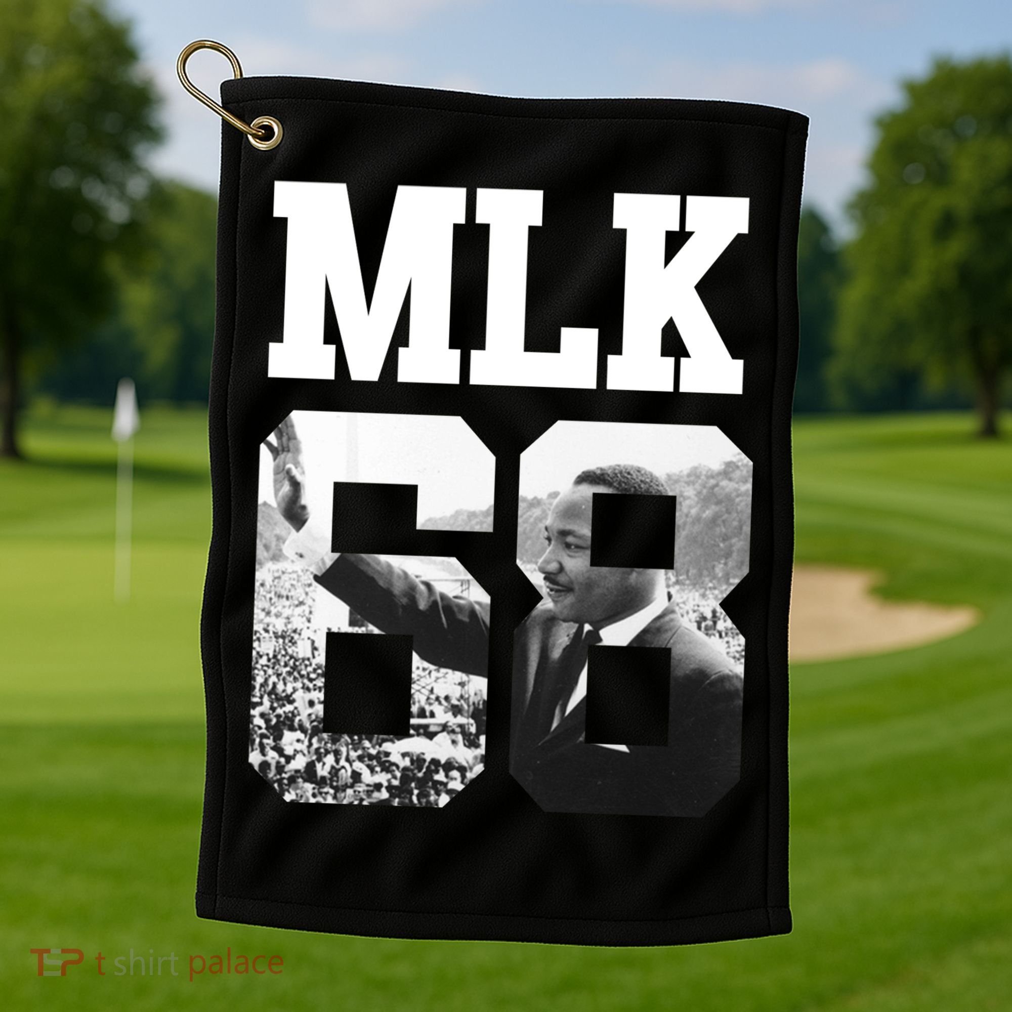 Team MLK 68 Martin Luther King Golf Towel