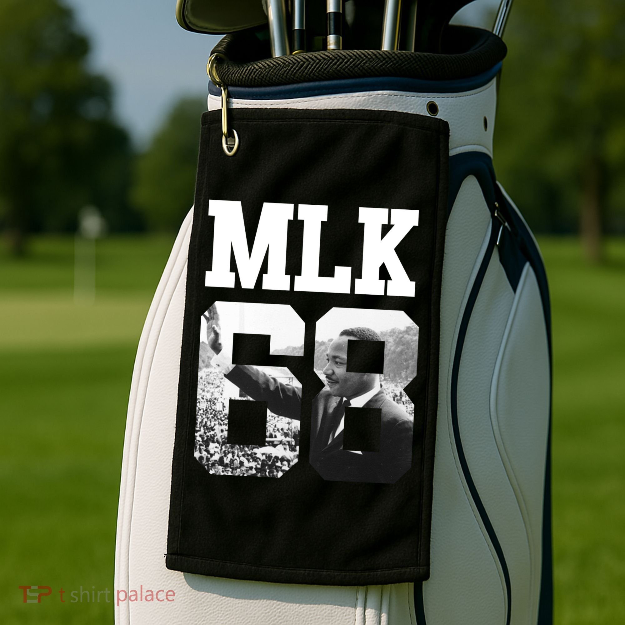 Team MLK 68 Martin Luther King Golf Towel