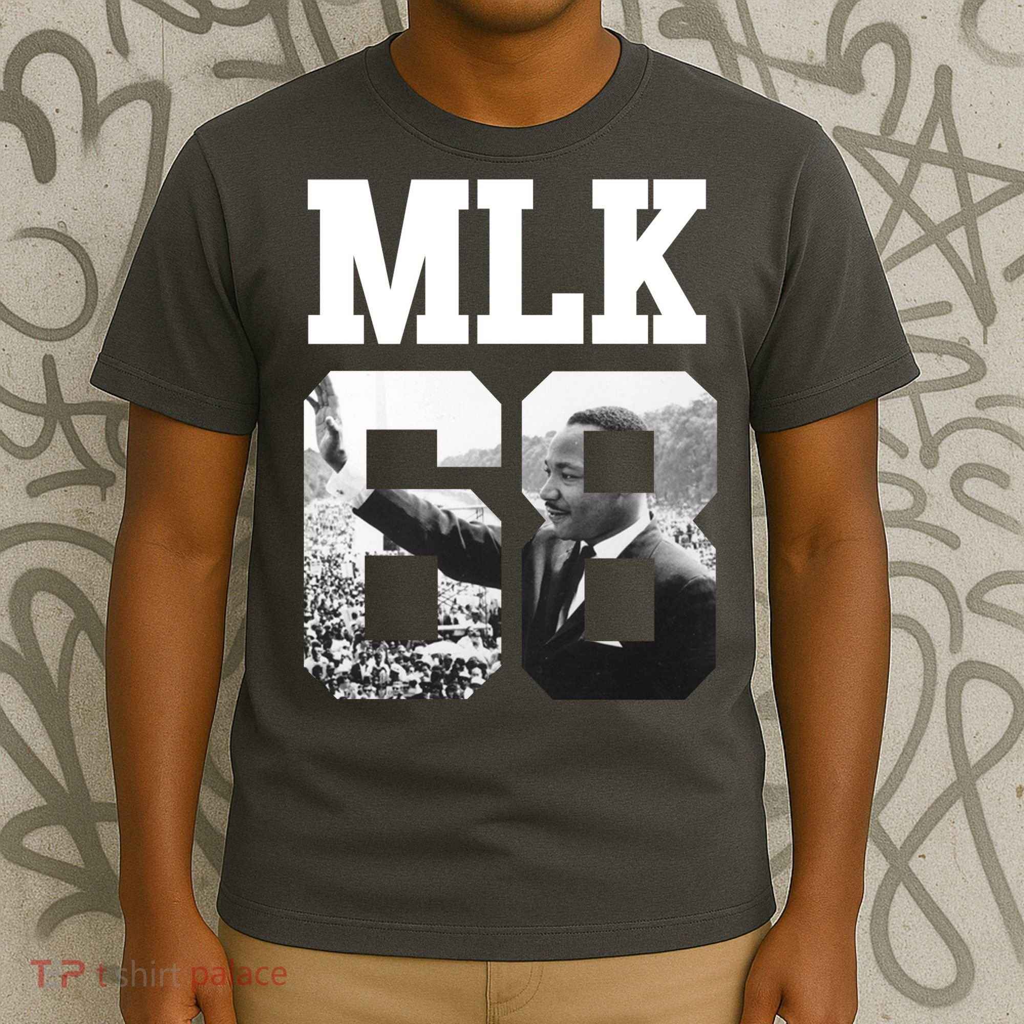 Team MLK 68 Martin Luther King T-Shirt