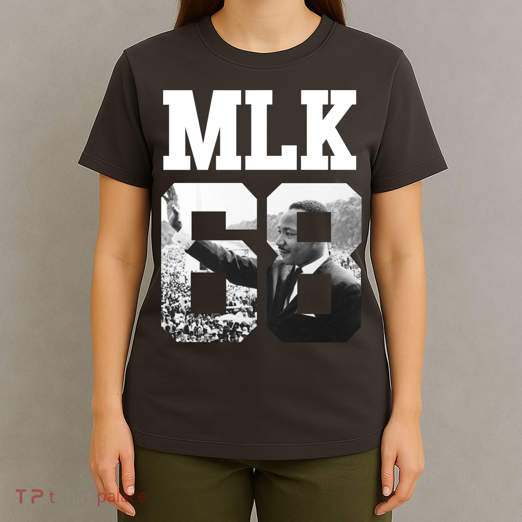 Team MLK 68 Martin Luther King T-Shirt