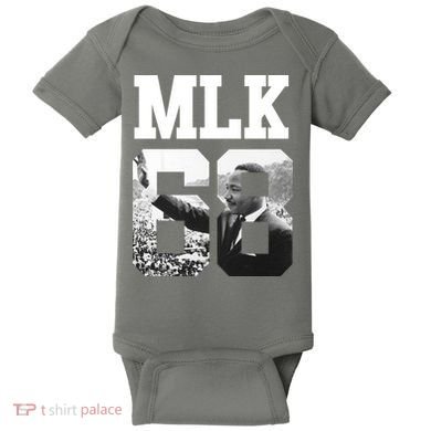 Team MLK 68 Martin Luther King Baby Bodysuit
