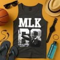 Team MLK 68 Martin Luther King Tank Top thumb 4