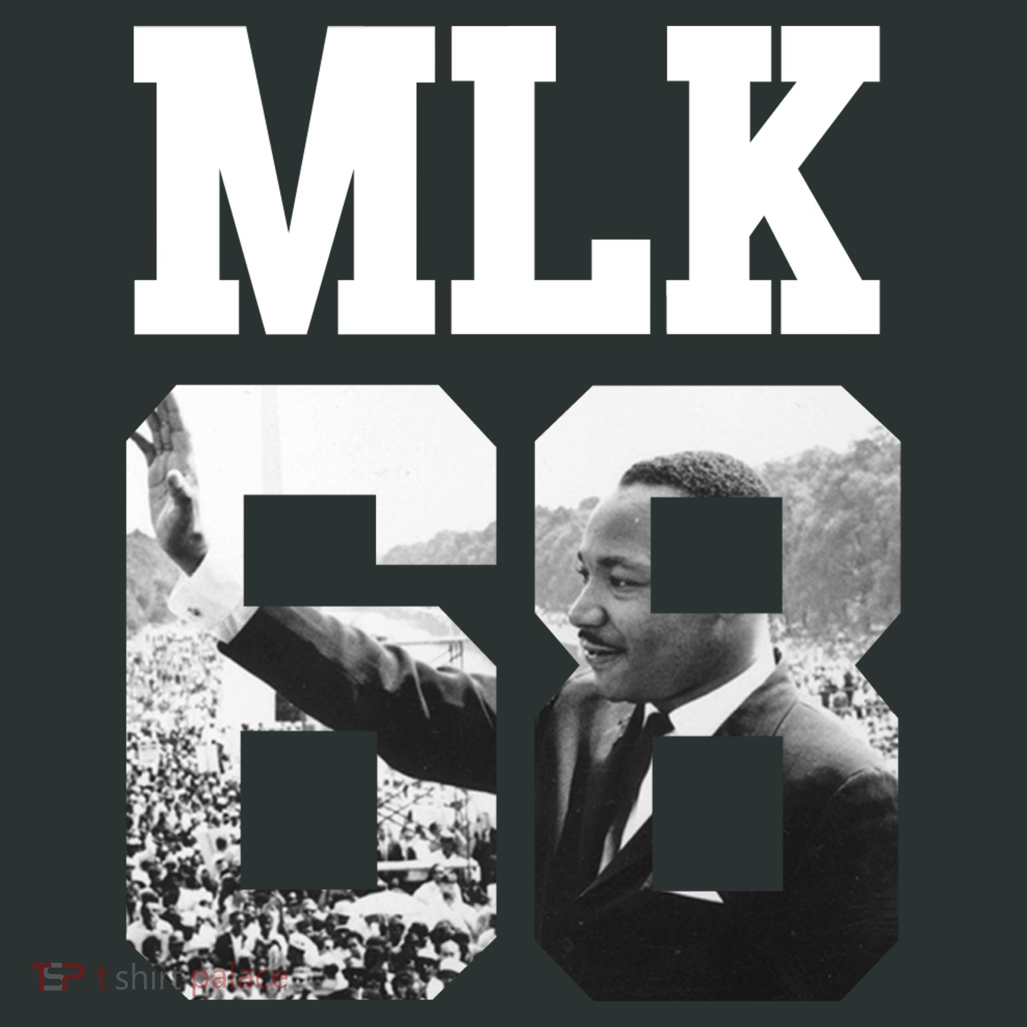 Team MLK 68 Martin Luther King Women's Long Sleeve Shirt