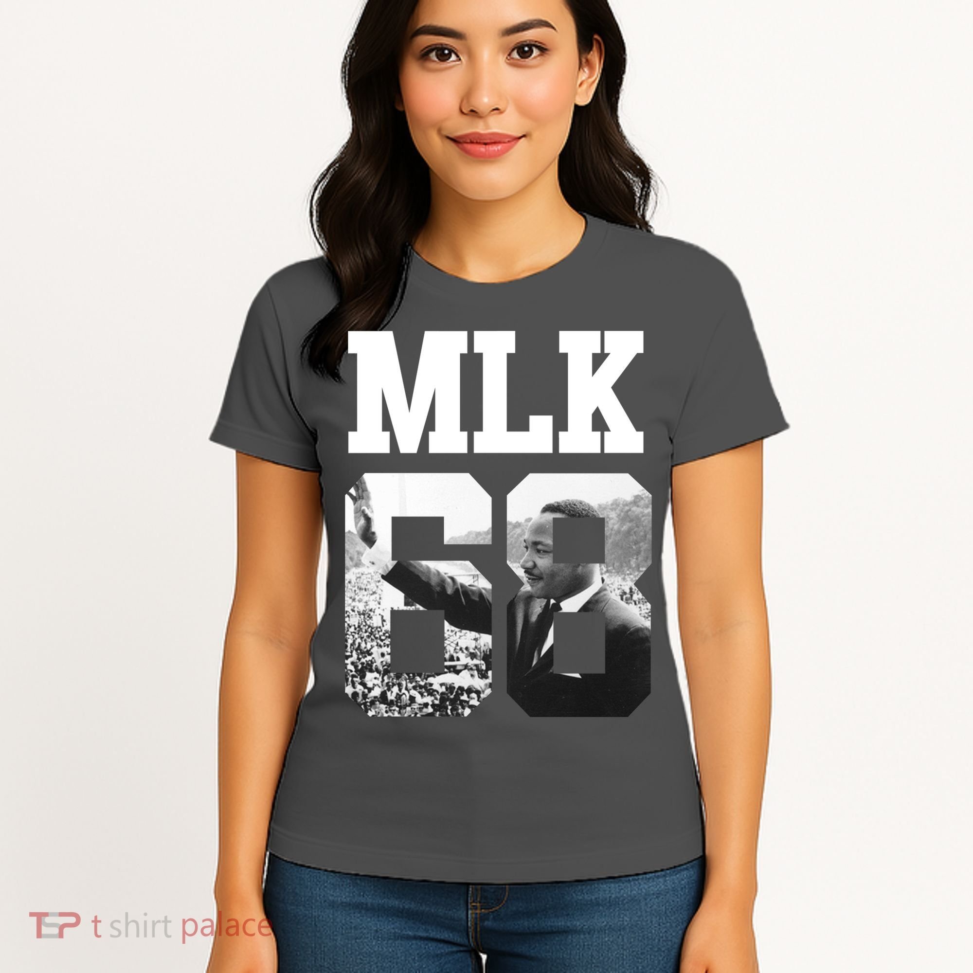 Team MLK 68 Martin Luther King Women's T-Shirt
