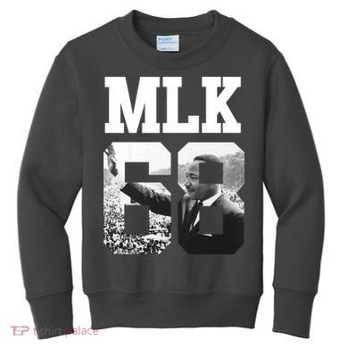 Team MLK 68 Martin Luther King Kids Sweatshirt