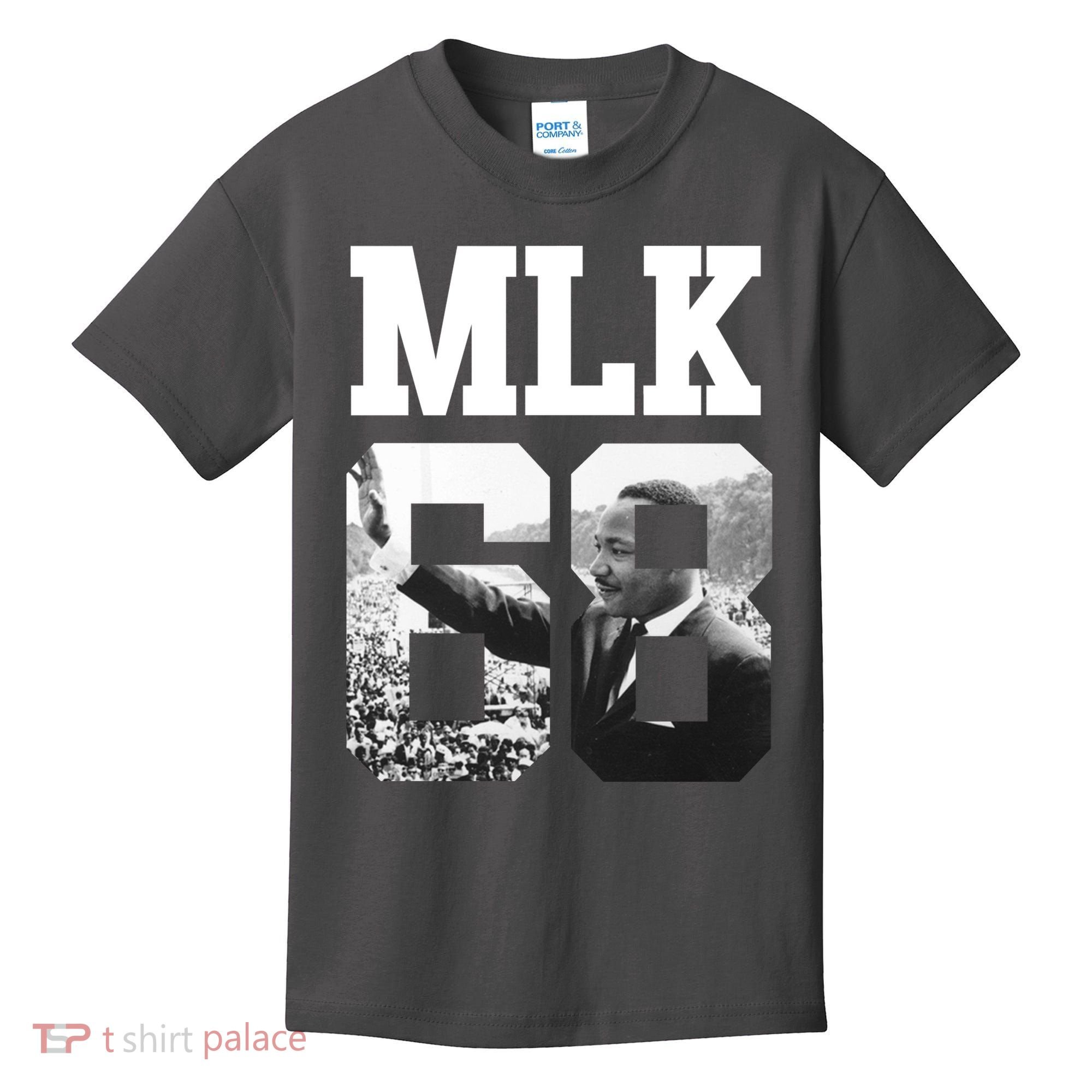 Team MLK 68 Martin Luther King Kids T-Shirt