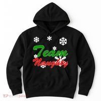 Team Naughty Matching Christmas Hoodie thumb 0