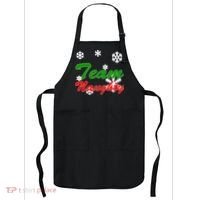 Team Naughty Matching Christmas Apron thumb 0