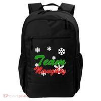 Team Naughty Matching Christmas Backpack thumb 0