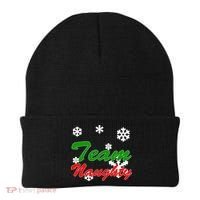 Team Naughty Matching Christmas Beanie thumb 0