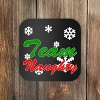 Team Naughty Matching Christmas Coaster thumb 0