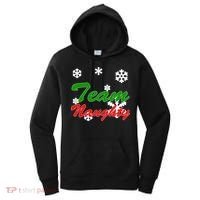 Team Naughty Matching Christmas Women's Hoodie thumb 0