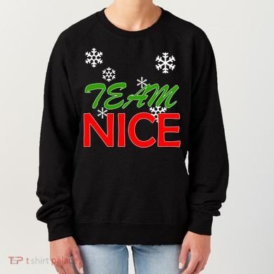 Team Nice Santa's Nice List Women's Sweatshirt