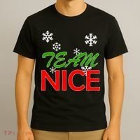 Team Nice Santa's Nice List T-Shirt thumb 3