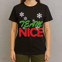 Team Nice Santa's Nice List T-Shirt thumb 4