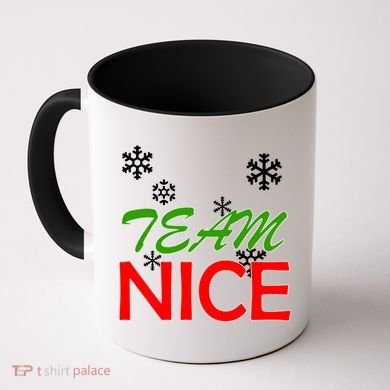 Team Nice Santa's Nice List Coffee Mug