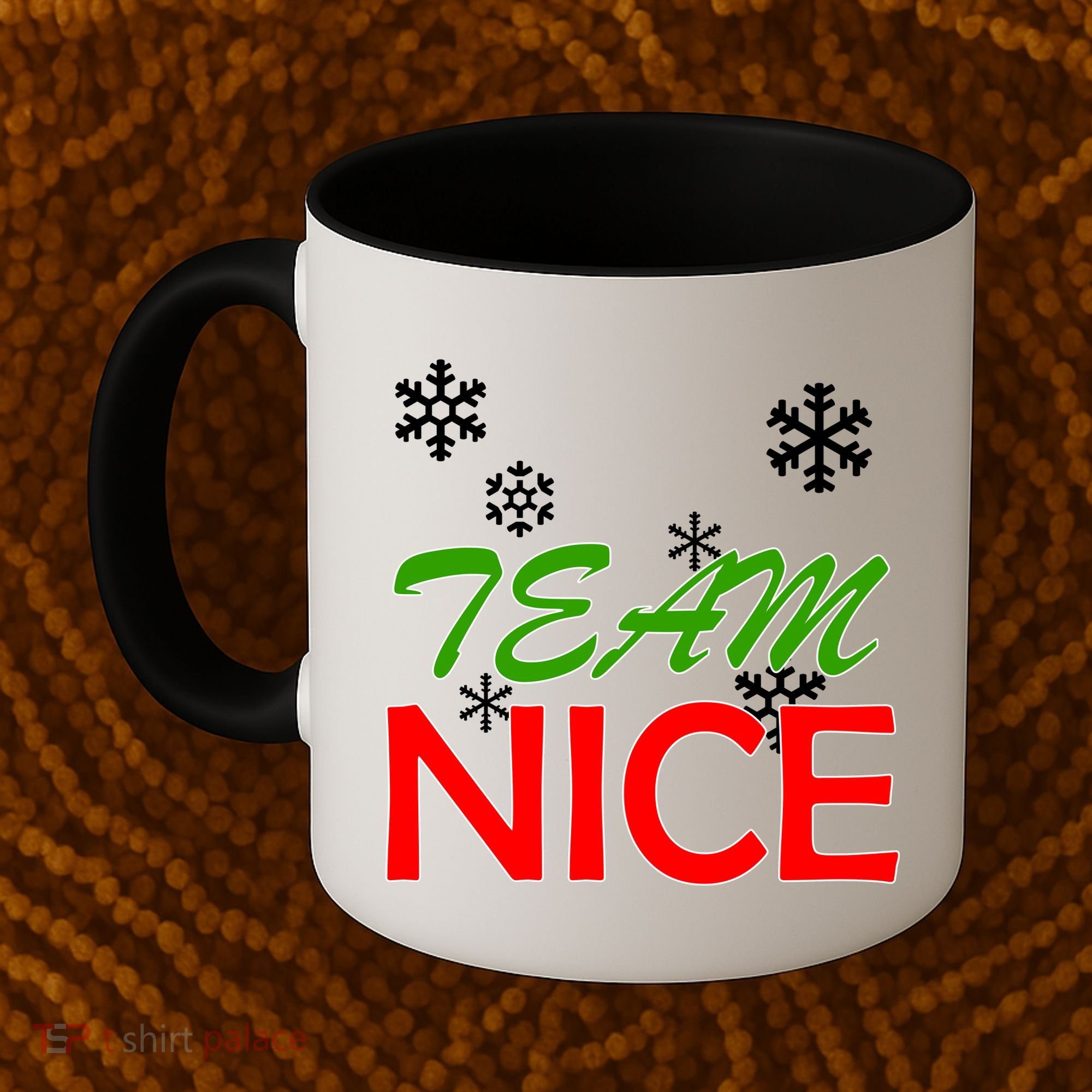 Team Nice Santa's Nice List Coffee Mug