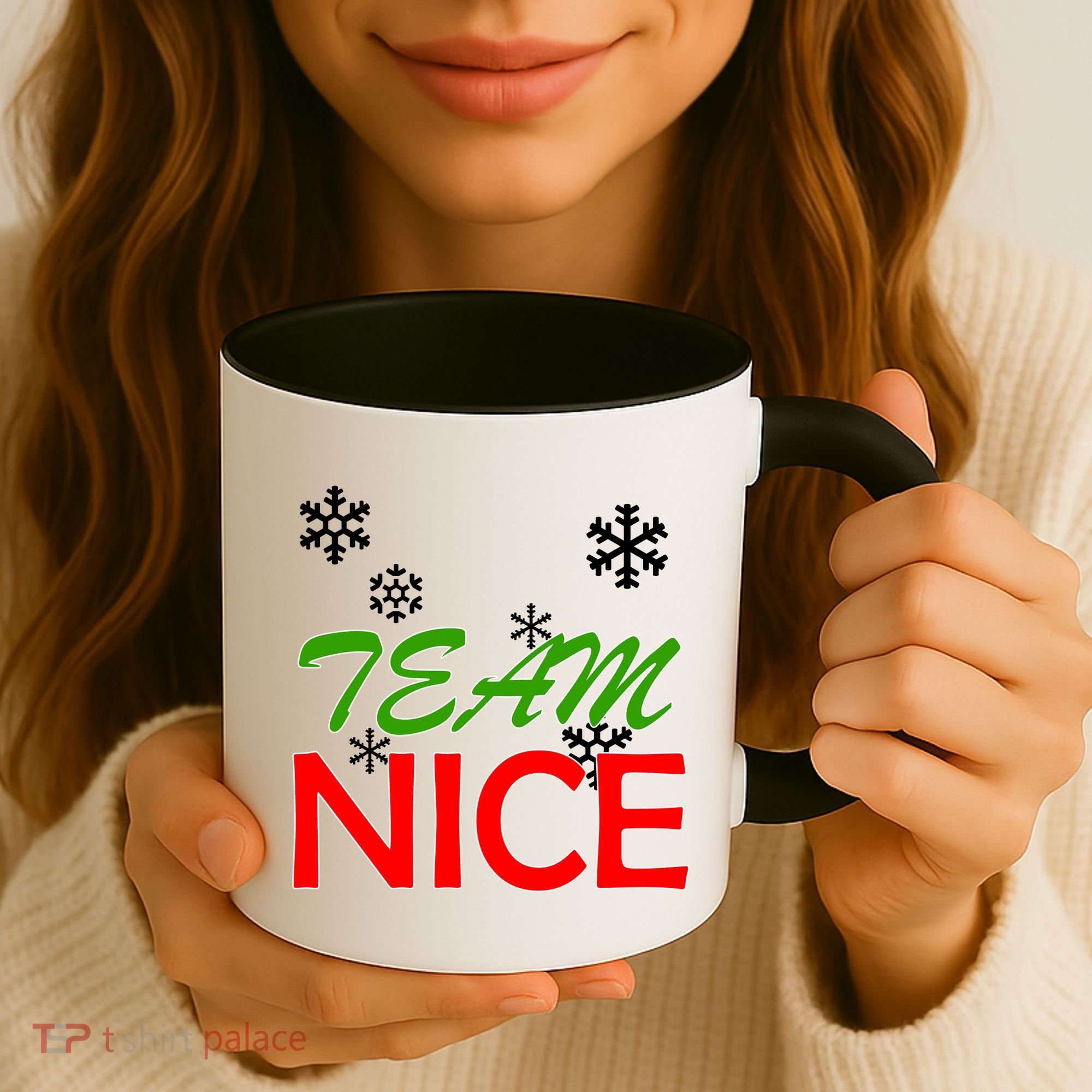 Team Nice Santa's Nice List Coffee Mug