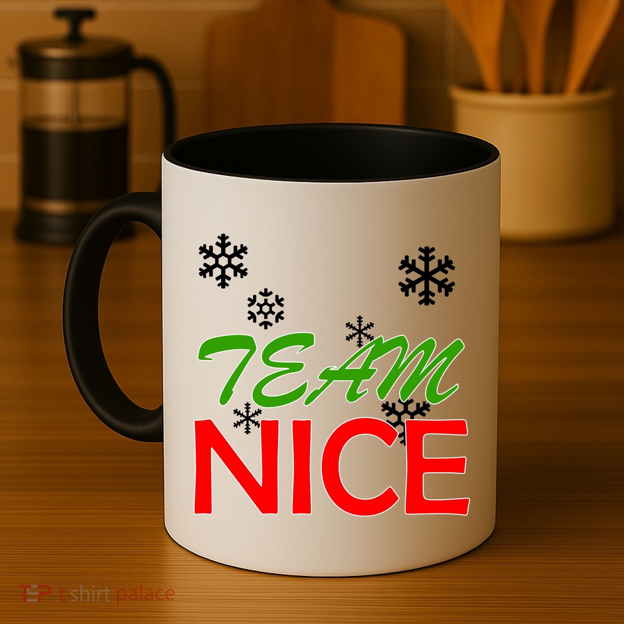 Team Nice Santa's Nice List Coffee Mug