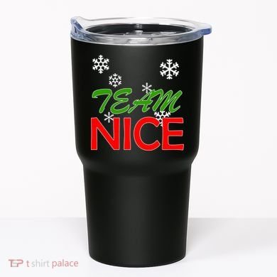 Team Nice Santa's Nice List Tumbler