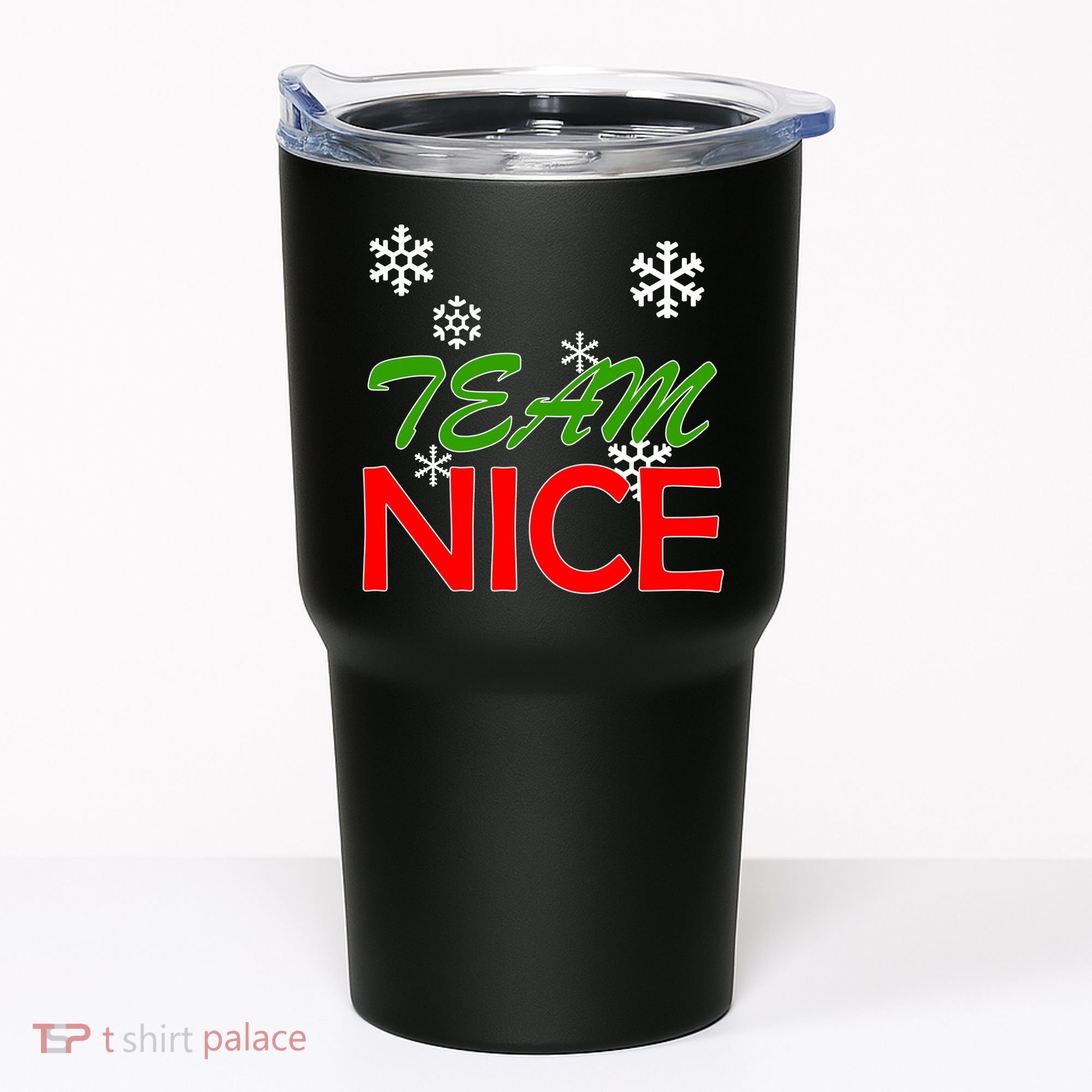Team Nice Santa's Nice List Tumbler