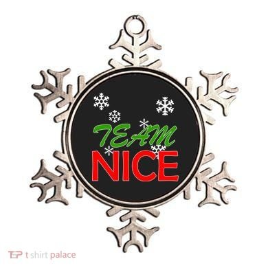 Team Nice Santa's Nice List Ornament