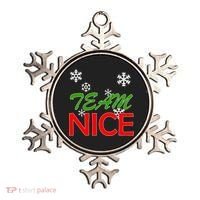 Team Nice Santa's Nice List Ornament thumb 0